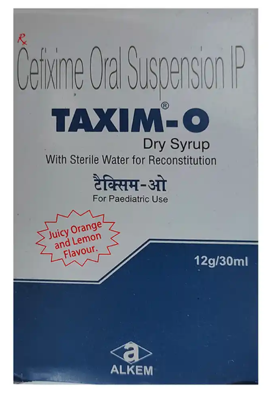 Taxim-O Dry Syrup Juicy Orange and Lemon
