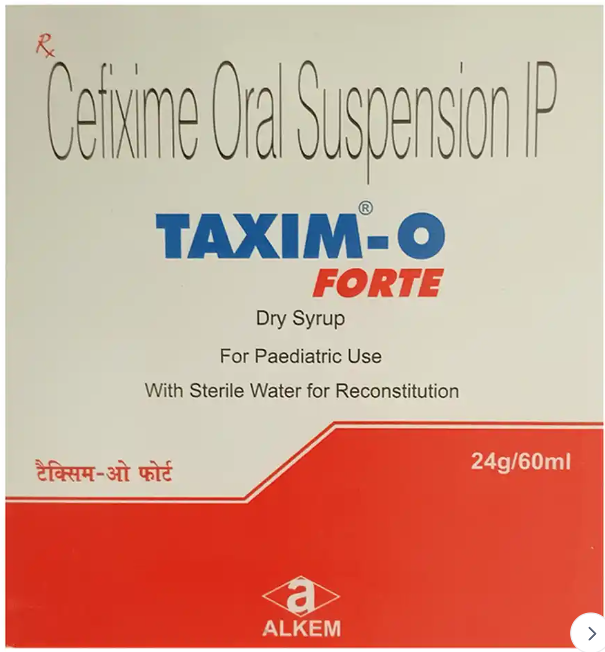 Taxim-O Forte Dry Syrup