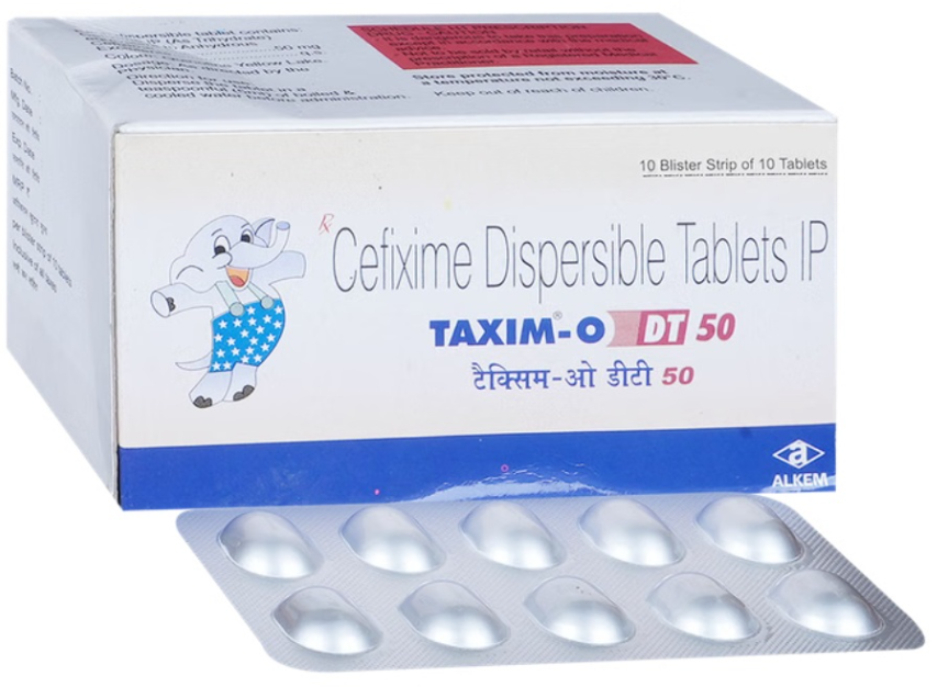 Taxim-O 50mg Tablet DT