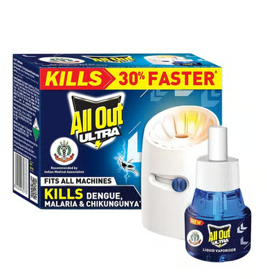 All Out Ultra Bedtime Protection Power + Refill
