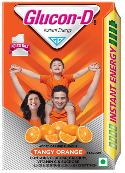 Glucon-D with Glucose, Calcium, Vitamin C & Sucrose | Nutrition Booster