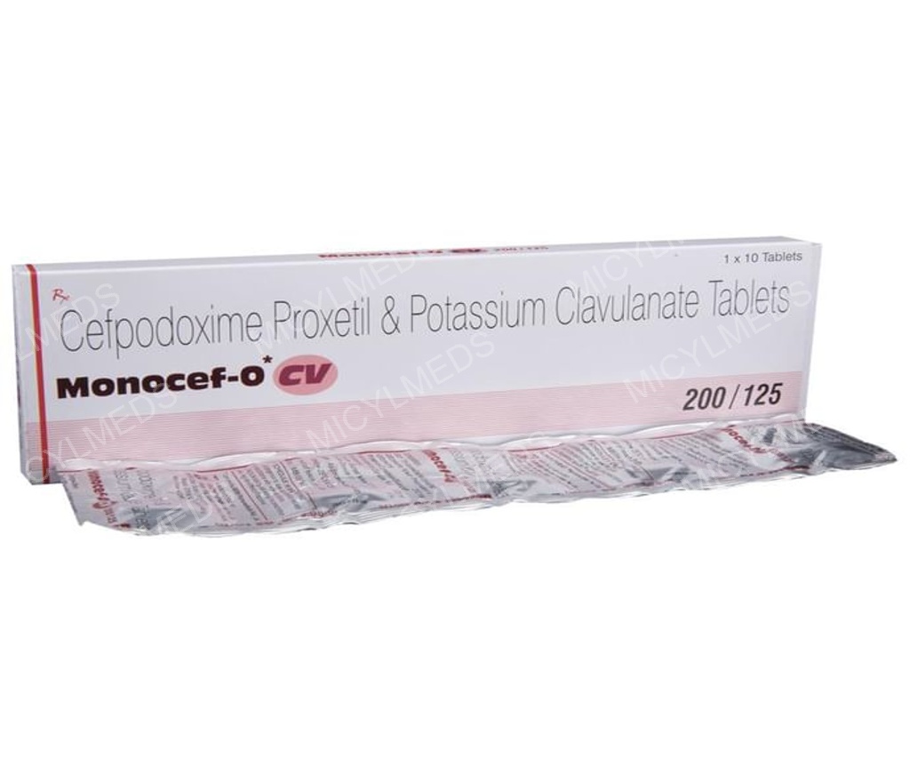 Monocef-O CV 200/125 Tablet