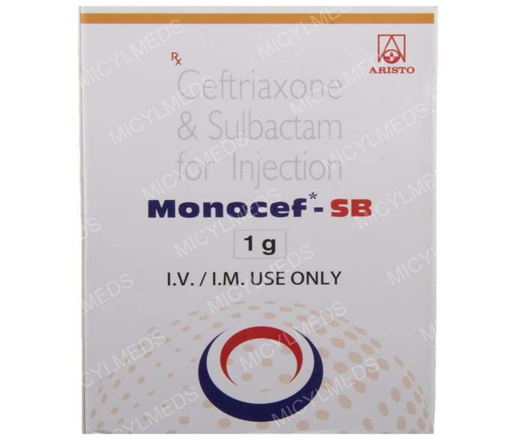 Monocef-SB 1g Injection