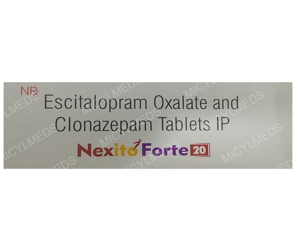 Nexito Forte 20 Tablet