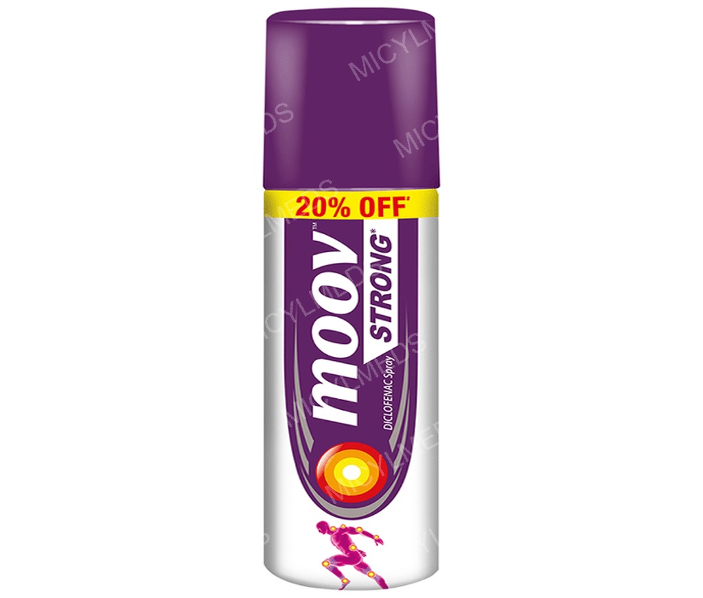 Moov 100% Ayurvedic Pain Relief Spray | For Back Pain, Joint Pain, Knee Pain & Muscle Pain